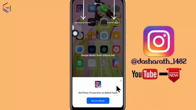 Phone 14 Launcher , OS 16 ! Android Mobile Ko Iphone Me Change Karna Sikhe ! Android To iPhone смотреть онлайн