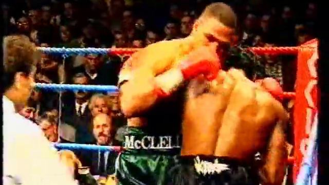 Nigel Benn Vs Gerald McClellan - Includes Footage Of Tony Tucker And Carlton Leach During Entrance