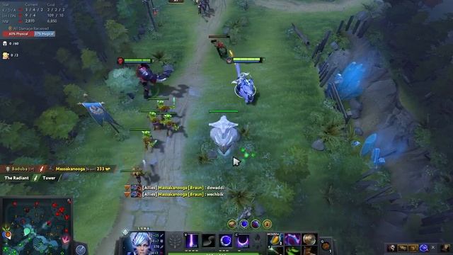 Best way to win with Luna (Trashtalking the enemy team) - DOTA (lost in the woods, are ya?) смотреть онлайн