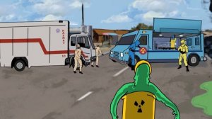 DUDES OF HAZMAT - Toxic Waste Chase (music video)