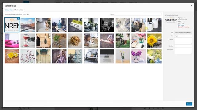 How to add custom logo to Sanremo WordPress theme смотреть онлайн