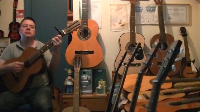 Pecker Dunne: "The Ould Morris Van" (old guitar cover) смотреть онлайн