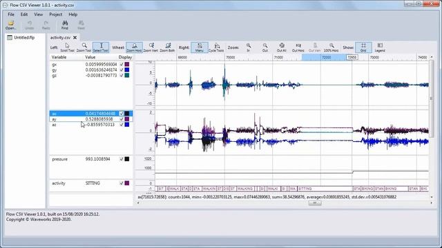 Flow CSV Viewer video tutorial смотреть онлайн