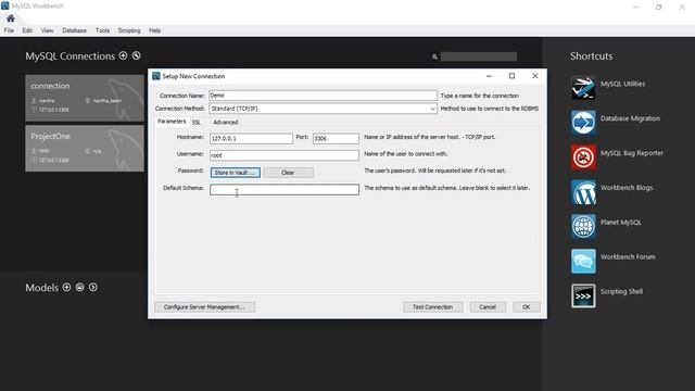 #1 - Creating Connection in the mysql workbench смотреть онлайн