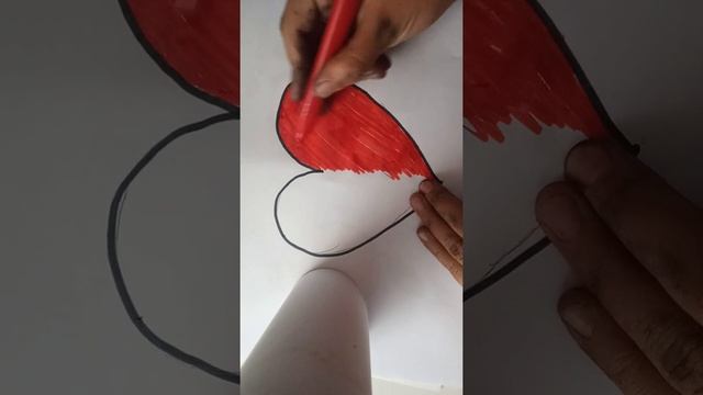 #How to #draw a #heard❤ for #kids. Как рисовать сердечко ❤ для детей. Bolalar uchun yurak rasmi смотреть онлайн
