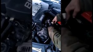 замена реле накала свечей BMW E61, n47d