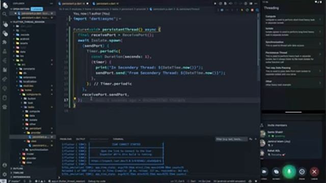 Threading in Flutter / Dart смотреть онлайн