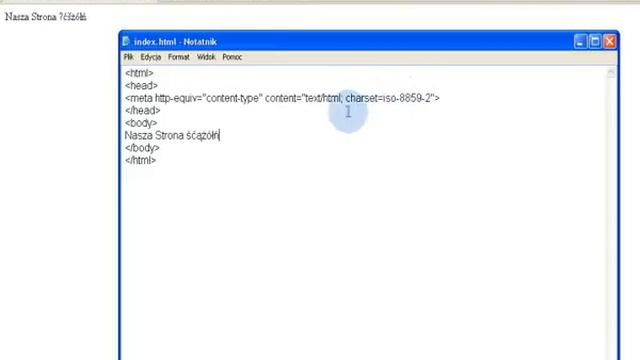 Nauka HTML: Polskie znaki смотреть онлайн