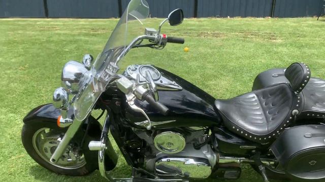 2003 Kawasaki Vulcan 1600 смотреть онлайн