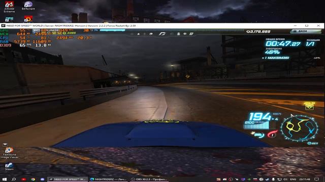 Need For Speed World Задания недели на машине SUBARU IMPRESA WRX STI