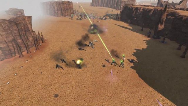Can 500+ Clone Trooper kill 10 Necrons? [Star Wars vs. Warhammer 40k] | Cinematic смотреть онлайн