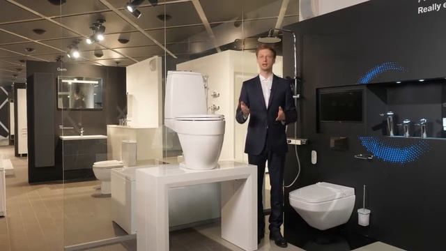 Унитаз Am.Pm Bliss L C538607SC с бачком Scandi смотреть онлайн