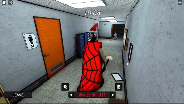 Granny ki New School in Roblox - Shiva and Kanzo Gameplay смотреть онлайн