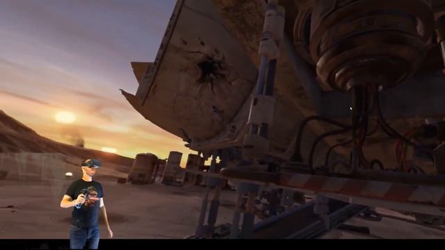 Let's Play HTC Vive: Trials on Tatooine смотреть онлайн