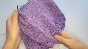 Как вязать спицами юбку на малышку | Подробный мастер-класс