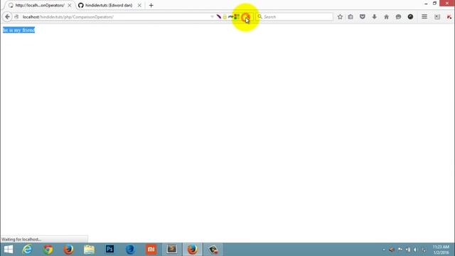 php tutorials in hindi part-13 | Comparison Operators смотреть онлайн