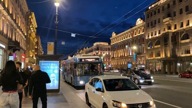 Санкт-Петербург. Центр. Белые ночи. смотреть онлайн