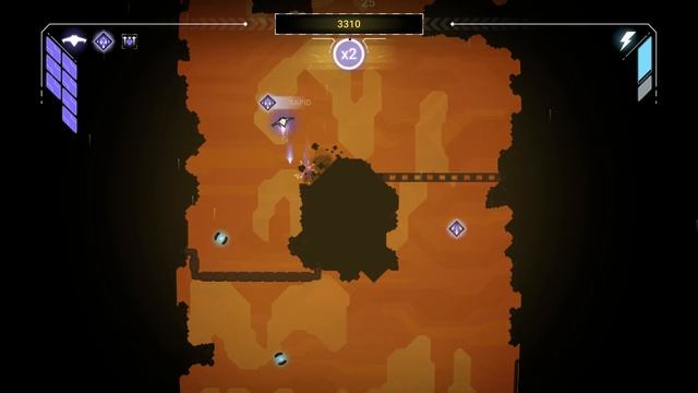 Caverns of Mars: Recharged Arcade Mode Gameplay смотреть онлайн