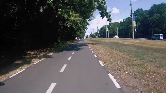 Вело покатушка Парк Горького - Лесопарк ! Часть первая смотреть онлайн