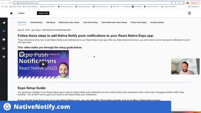 React Native Push Notifications in under 3 minutes? смотреть онлайн