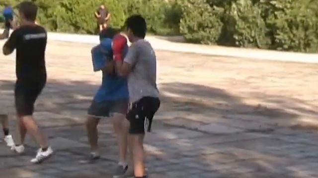 КРФТиК. Тренировка-3 в ДМЦ "Чайка". Евпатория, июль 2011 смотреть онлайн