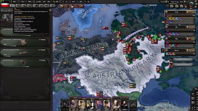 Hoi4 MP in a nutshell Full episodes #55(Player disconnected part 3) смотреть онлайн