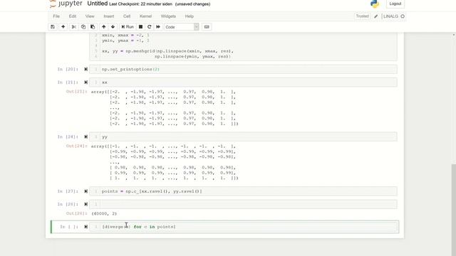 Python Tutorial: Fractal plotting (Mandelbrot set) смотреть онлайн