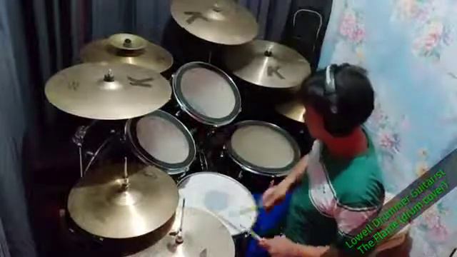 Cheaptrick The Flame drum cover смотреть онлайн