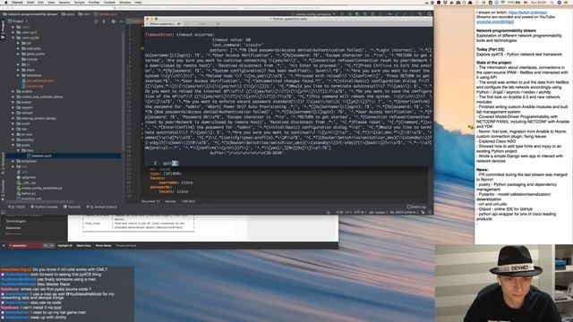 First look at pyATS – Network programmability stream 24 смотреть онлайн