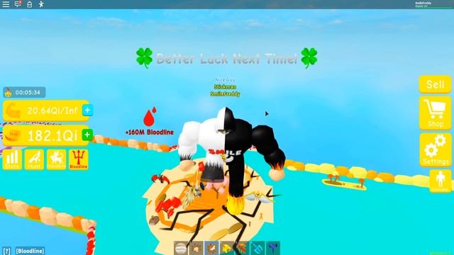 ПРОКАЧАЛСЯ НА МАКСИМУМ! Симулятор качка Lifting Simulator Роблокс Roblox смотреть онлайн
