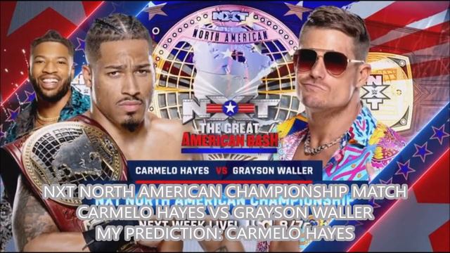 WWE NXT THE GREAT AMERICAN BASH 2022 PREDICTIONS смотреть онлайн