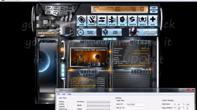 UDObot Toturial (Dark Orbit смотреть онлайн