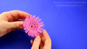 Оригами Цветок Тюльпан Супер Сиеста из бумаги ♡ Модульное оригами