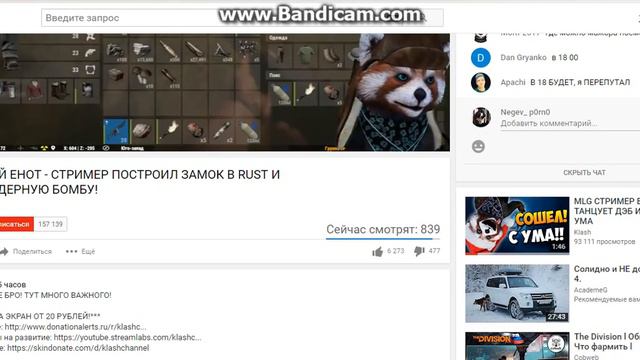 ГОВОРЯЩИЙ ЕНОТ-СТРИМЕР|НАКРУЧИВАЕТ ЗРИТЕЛЕЙ!! смотреть онлайн