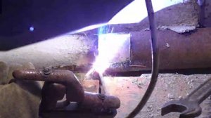 Шабашка своими руками, в частном доме! Сварка отопления инвертором! Видео 1.