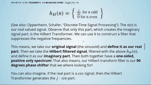 Advanced Digital Signal Processing using Python - 11 Hilbert Transform, Complex Signals and Filters смотреть онлайн