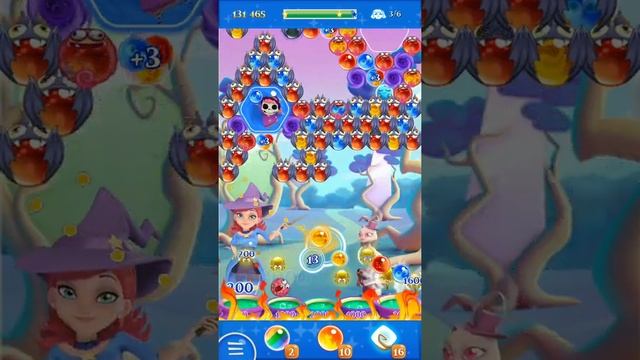 Bubble Witch 2 Saga - Level 2954 Gameplay смотреть онлайн