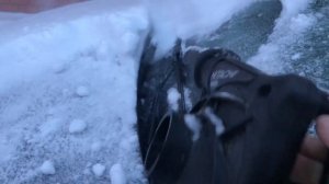 Воздуходувка Хитачи. Сдувание снега с авто