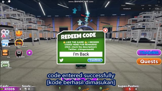 *NEW UPDATE CODES* Squid Game ROBLOX | ALL CODES | December 15, 2022 смотреть онлайн