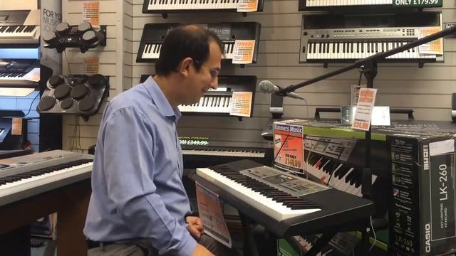 Casio LK260 Keyboard - Rimmers Music смотреть онлайн