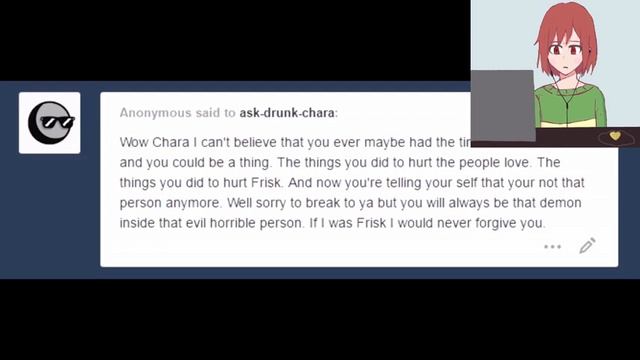 Chara (Undertale) reacts to Ask drunk Chara part 5 смотреть онлайн