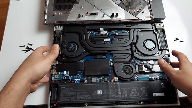 What is inside the Asus G16 ROG Strix? RAM and SSD upgrade disassembly i7 13650HX RTX 4000 смотреть онлайн