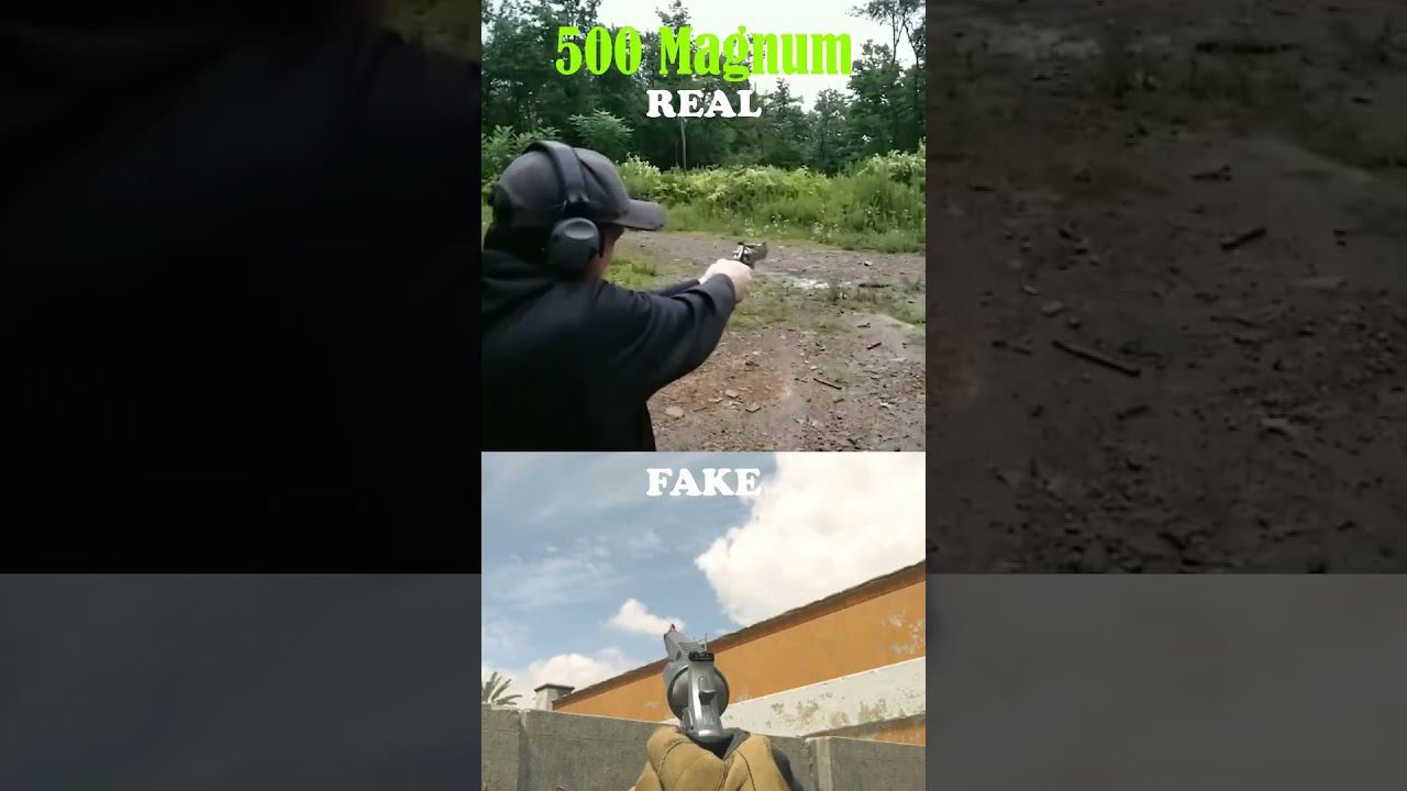 500 Magnum Sound Effect: Real vs. Fake смотреть онлайн