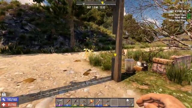 7 Days To Die How To Upgrade Wood Frame - Beginners Base Wooden Tips Fast AF Tutorial A19 2020 смотреть онлайн