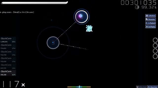 Osu! Ooes - Zima (Insane) смотреть онлайн