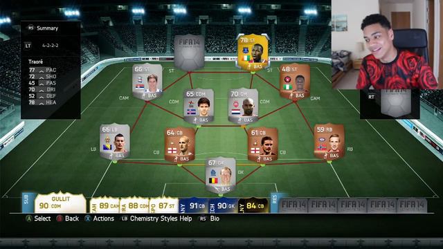 FIFA 14 - THE TALLEST TEAM!! смотреть онлайн