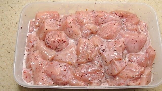 Самый сочный и вкусный шашлык из куриных грудок | Chicken Breast Skewers смотреть онлайн