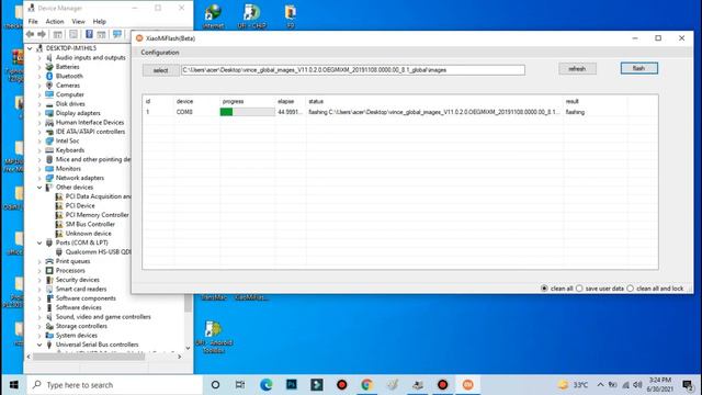 REDMI 5 PLUS MEE7 ERROR MIFLASH TOOL/ACK COUNT DONT MATCH  FIX