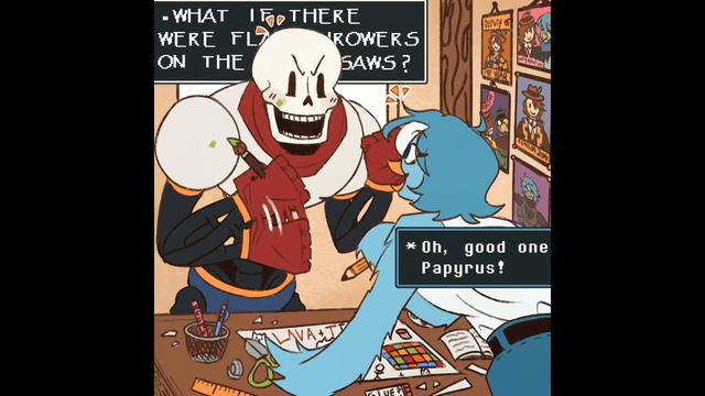 undertale yellow comics but dish dubs them смотреть онлайн