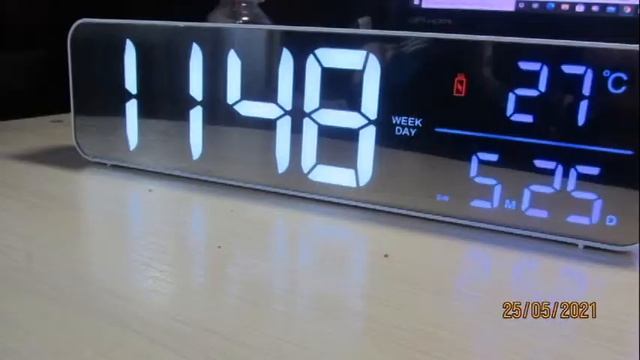 Перезаряжаемый цифровой будильник с китая смотреть онлайн